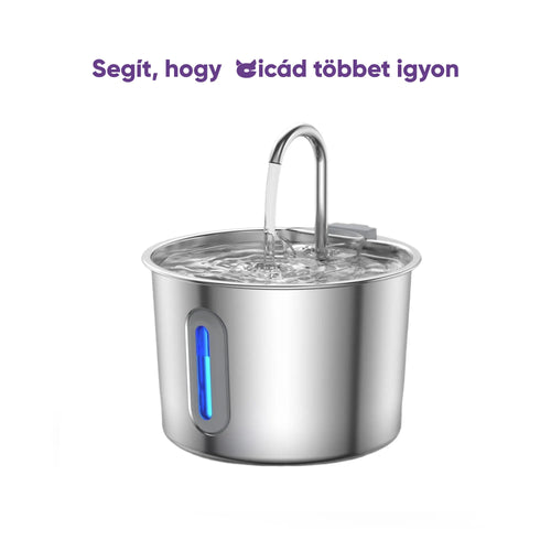 Ivókút - Segít, hogy cicád többet igyon, minden egyes nap
